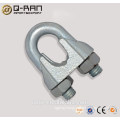 Qingdao Rigging Malleable Iron Clamp Din741 Wire Rope Clip